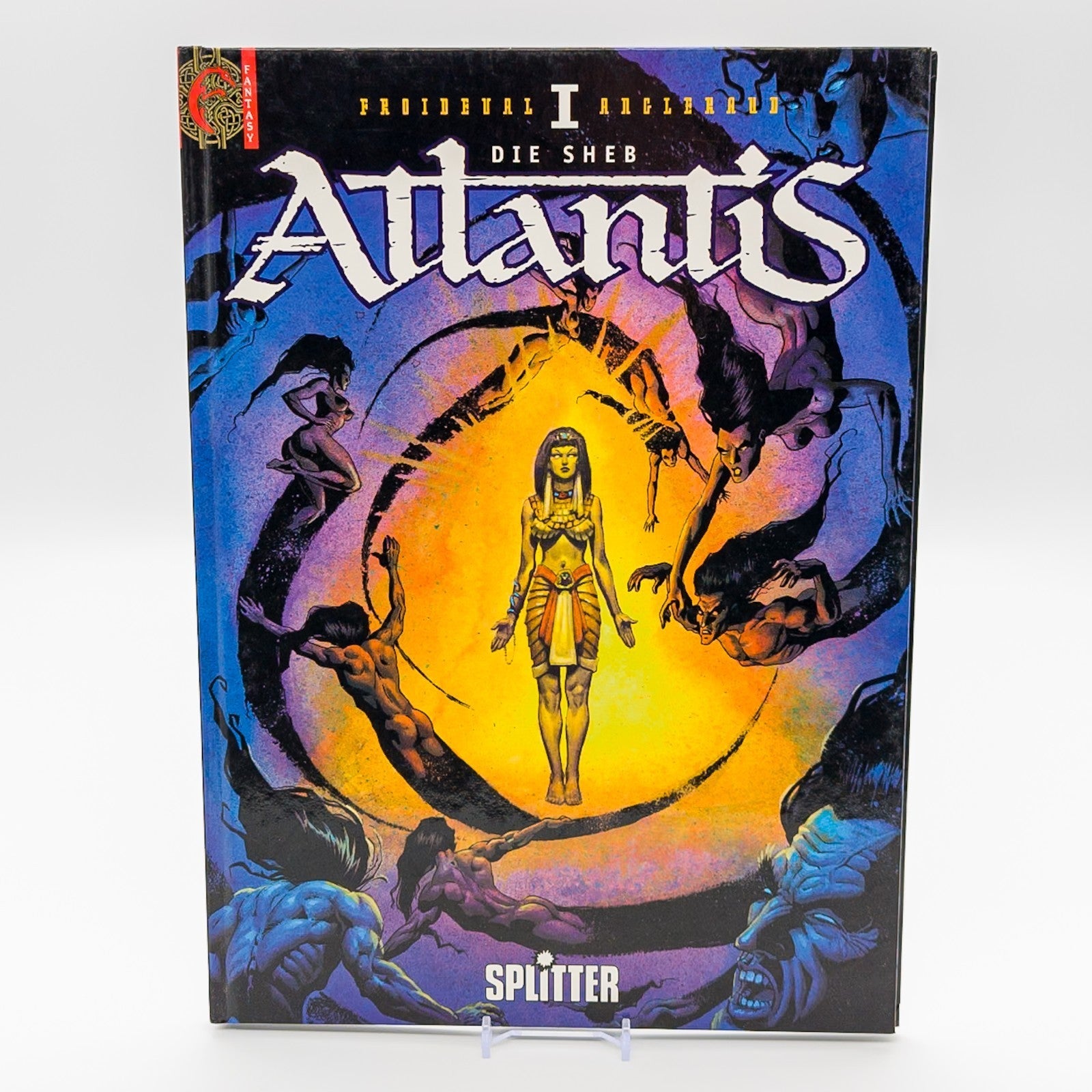 Atlantis Fantasy Comicreihe Band 1–4 Froideval Angleraud Splitter Kult Editionen - nerdyvana.com