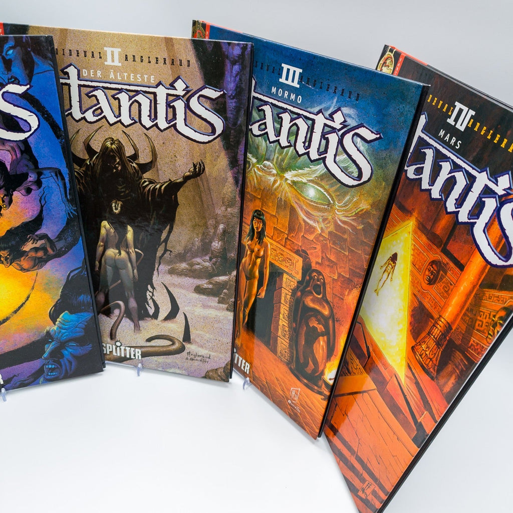 Atlantis Fantasy Comicreihe Band 1–4 Froideval Angleraud Splitter Kult Editionen - nerdyvana.com