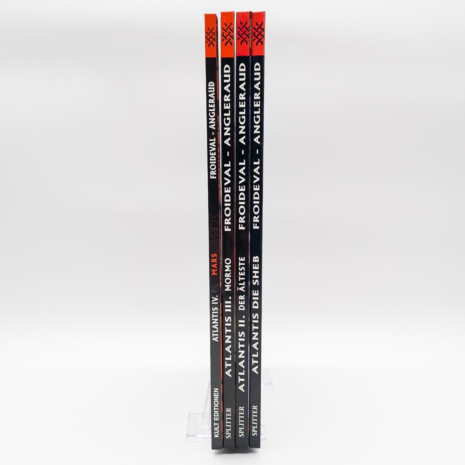 Atlantis Fantasy Comicreihe Band 1–4 Froideval Angleraud Splitter Kult Editionen - nerdyvana.com
