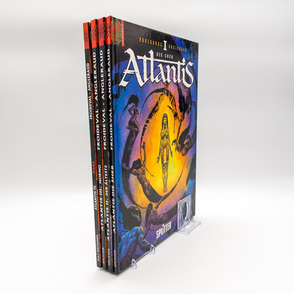 Atlantis Fantasy Comicreihe Band 1–4 Froideval Angleraud Splitter Kult Editionen - nerdyvana.com