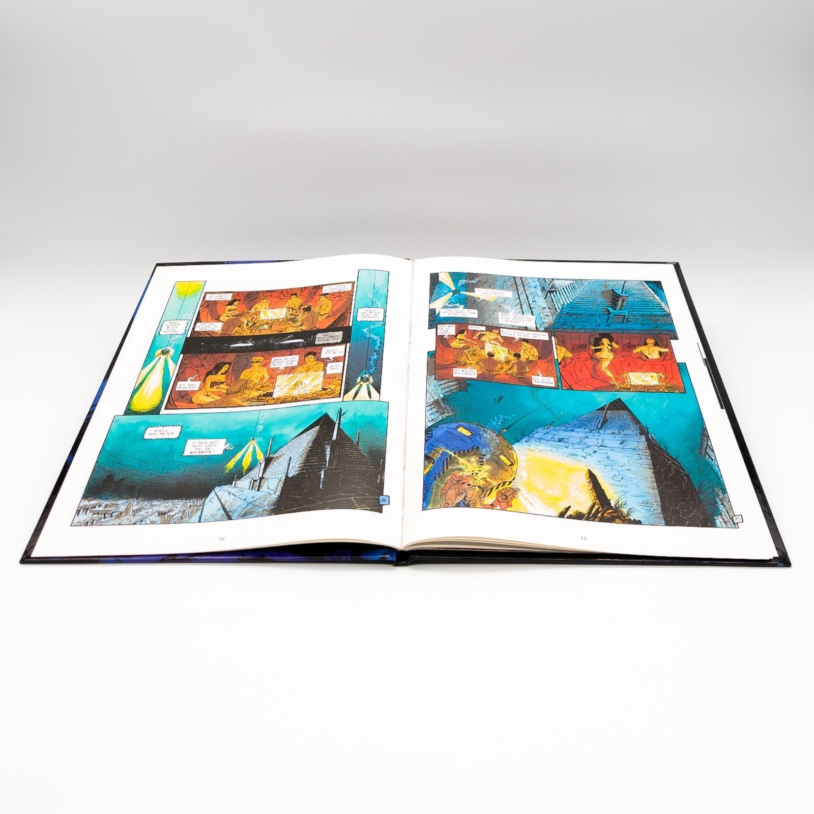 Atlantis Fantasy Comicreihe Band 1–4 Froideval Angleraud Splitter Kult Editionen - nerdyvana.com