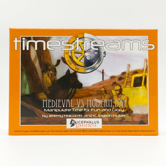 Bucephalus Games Timestreams Medieval vs Modern Day Kartenspiel 2009 Sammler - nerdyvana.com