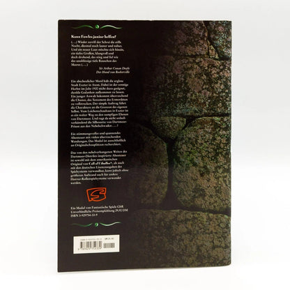 Cthulhu Dartmoor HP Lovecrafts Call of Cthulhu Abenteuer Fantastische Spiele 97' - nerdyvana.com