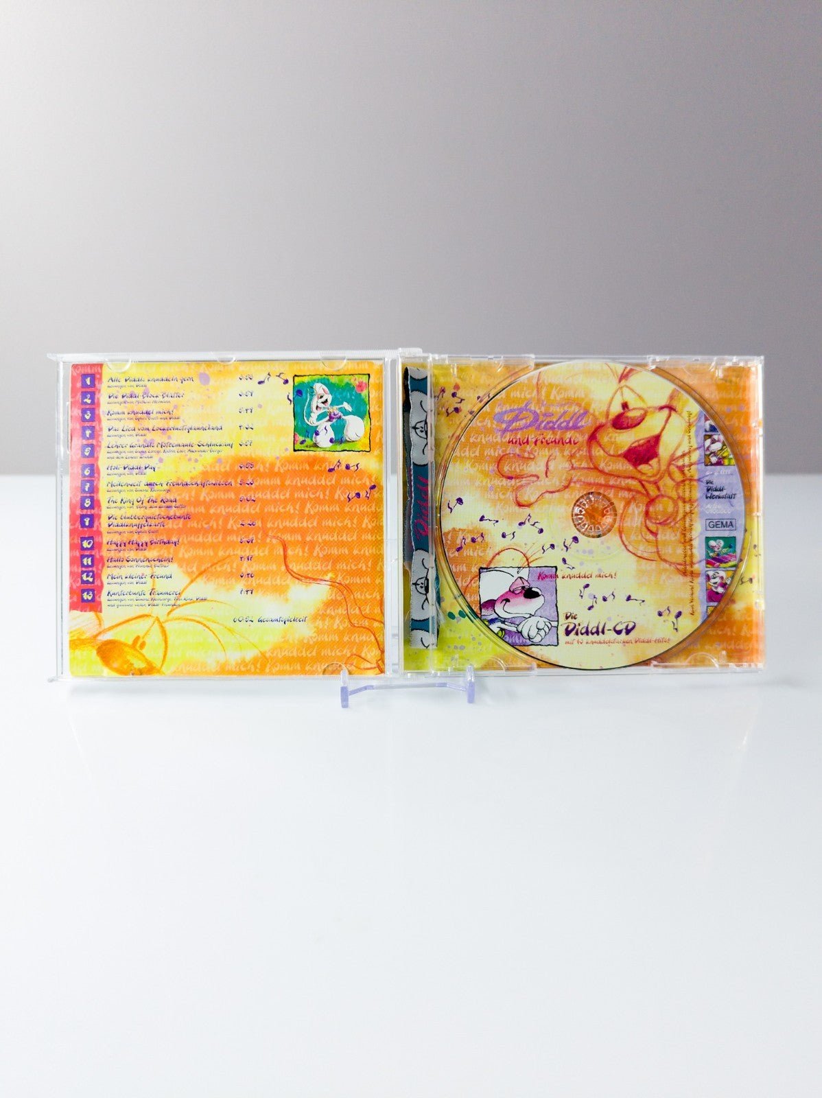 Depesche Diddl CD Komm knuddel mich! 13 90er Hits + Freundschaftsarmband TOP - nerdyvana.com