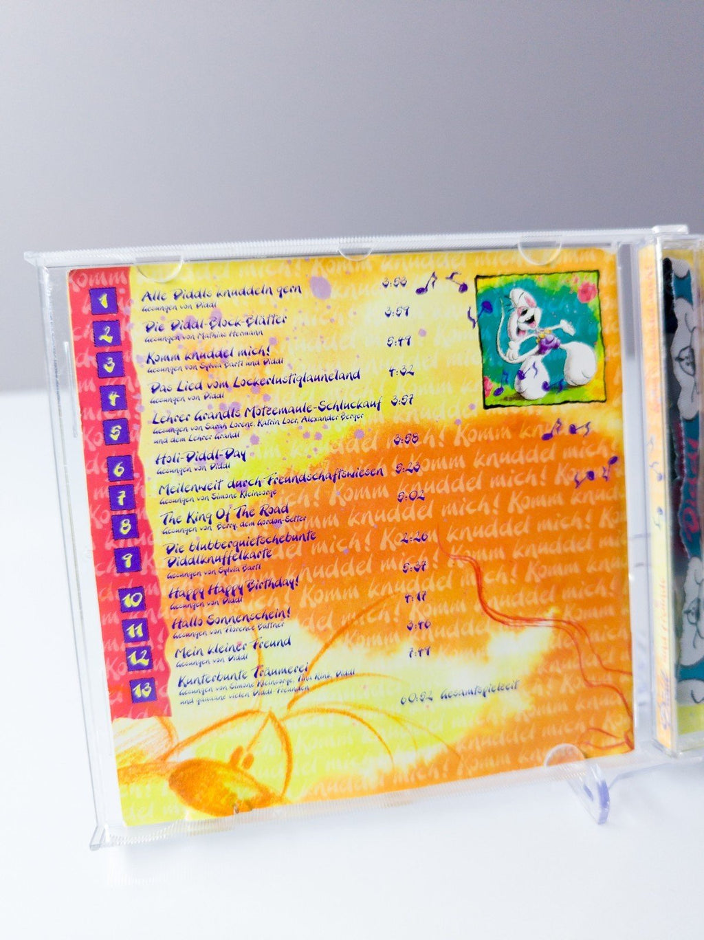Depesche Diddl CD Komm knuddel mich! 13 90er Hits + Freundschaftsarmband TOP - nerdyvana.com