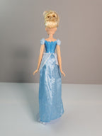 Disney Hasbro Royal Shimmer Doll Aschenputtel 2012 Puppe blau Kleid Krone - nerdyvana.com