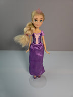 Disney Hasbro Royal Shimmer Doll Rapunzel 2012 Puppe lila Kleid Schuhe Krone - nerdyvana.com