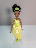 Disney Hasbro Royal Shimmer Doll Tiana 2012 Puppe grün Kleid Schuhe Krone - nerdyvana.com