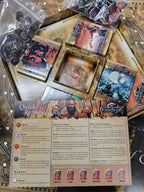 Existenz On the Ruins of Chaos Brettspiel komplett Karten Figuren Regeln OVP - nerdyvana.com