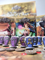 Existenz On the Ruins of Chaos Brettspiel komplett Karten Figuren Regeln OVP - nerdyvana.com