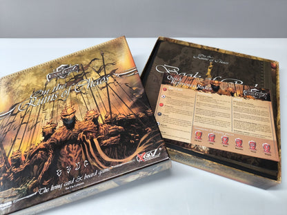 Existenz On the Ruins of Chaos Brettspiel komplett Karten Figuren Regeln OVP - nerdyvana.com