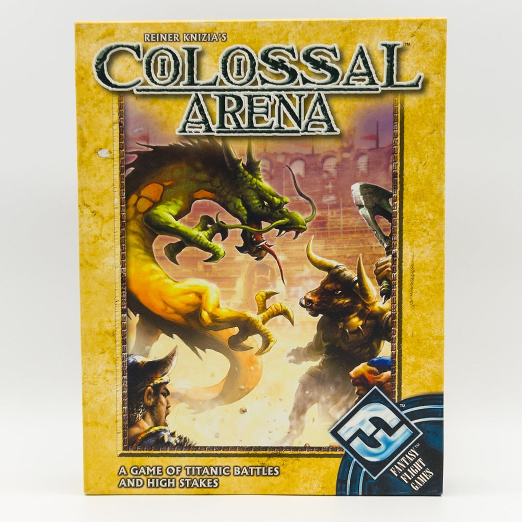 Fantasy Flight Games Colossal Arena Kartenspiel Reiner Knizia komplett 2004 - nerdyvana.com