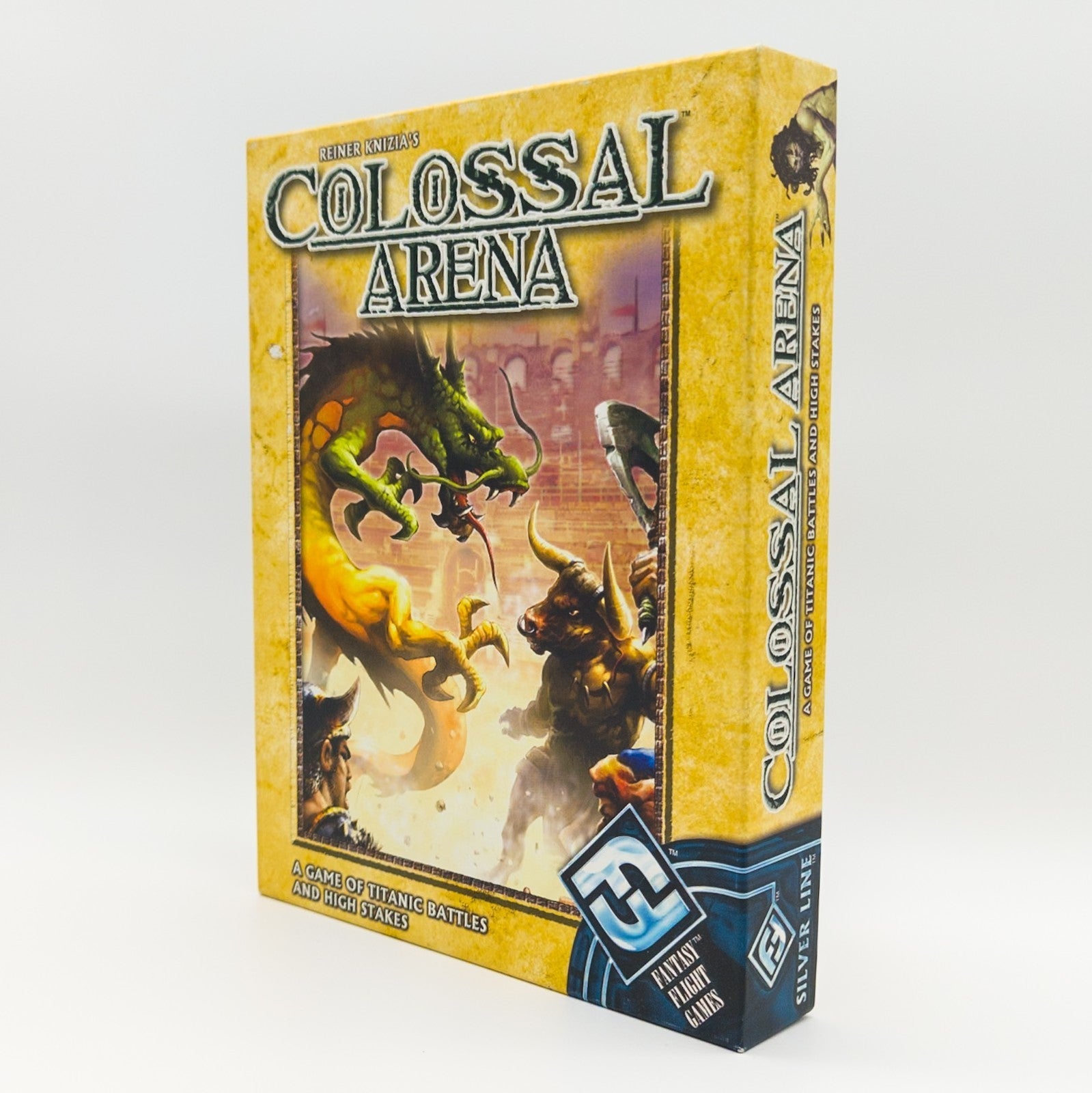 Fantasy Flight Games Colossal Arena Kartenspiel Reiner Knizia komplett 2004 - nerdyvana.com