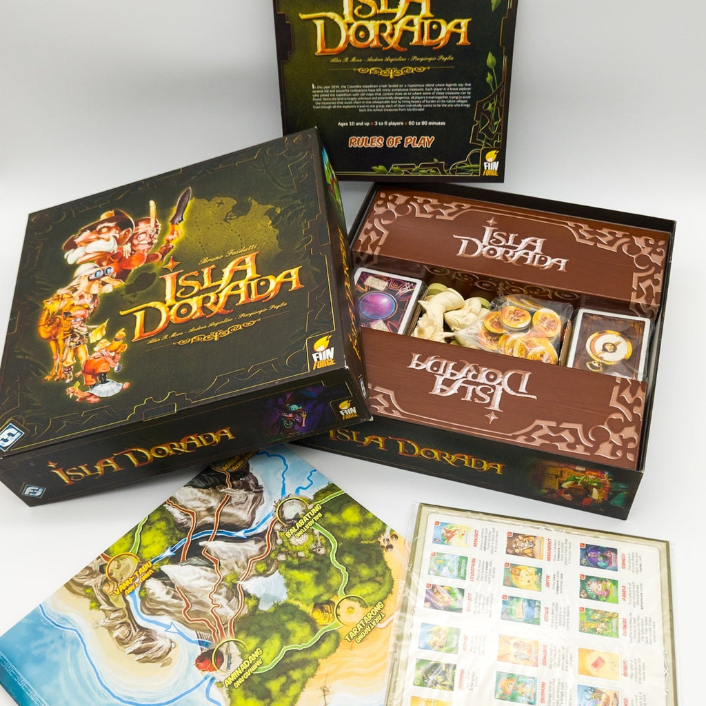 Fantasy Flight Games Isla Dorada Brettspiel komplett 2010 - nerdyvana.com