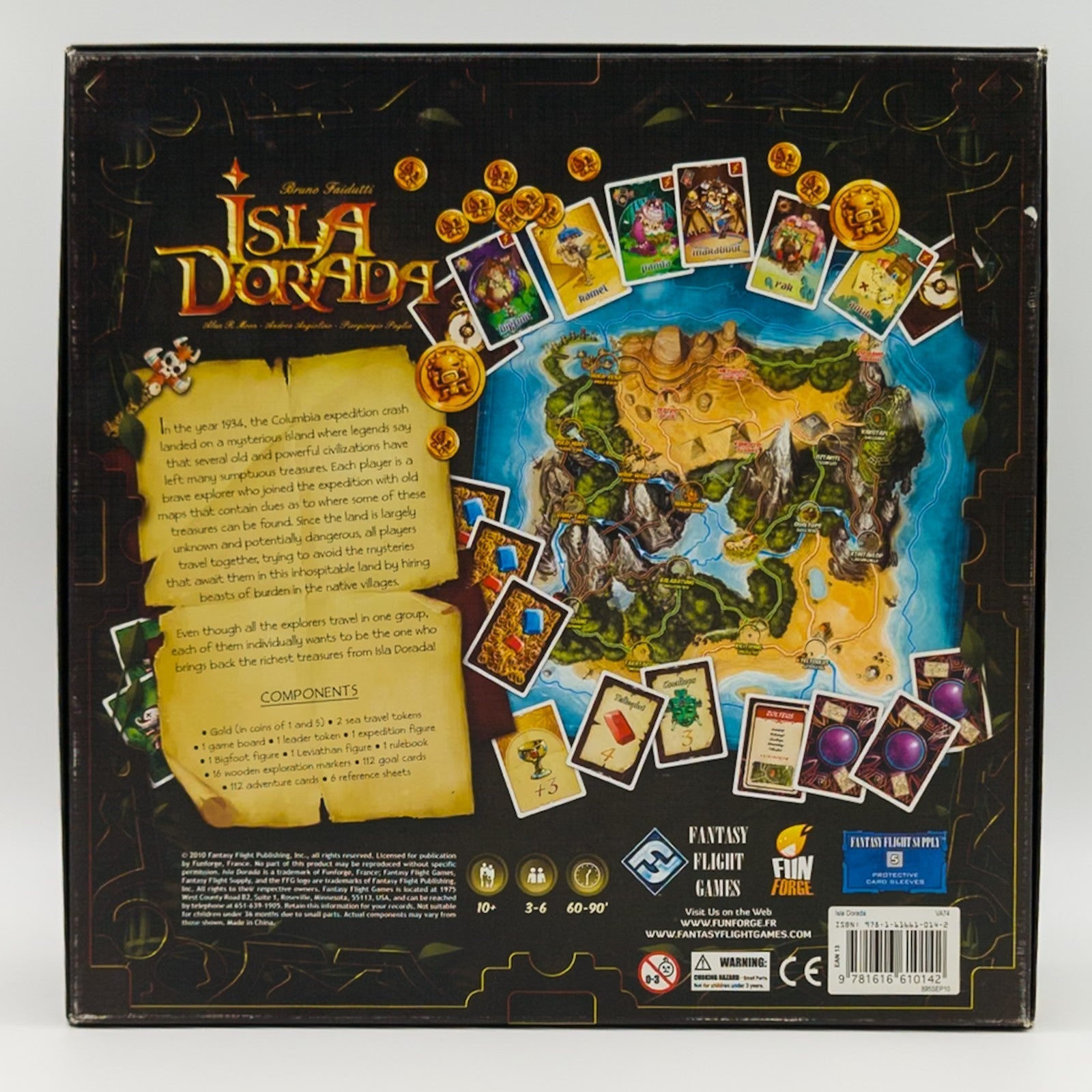 Fantasy Flight Games Isla Dorada Brettspiel komplett 2010 Zweitbild