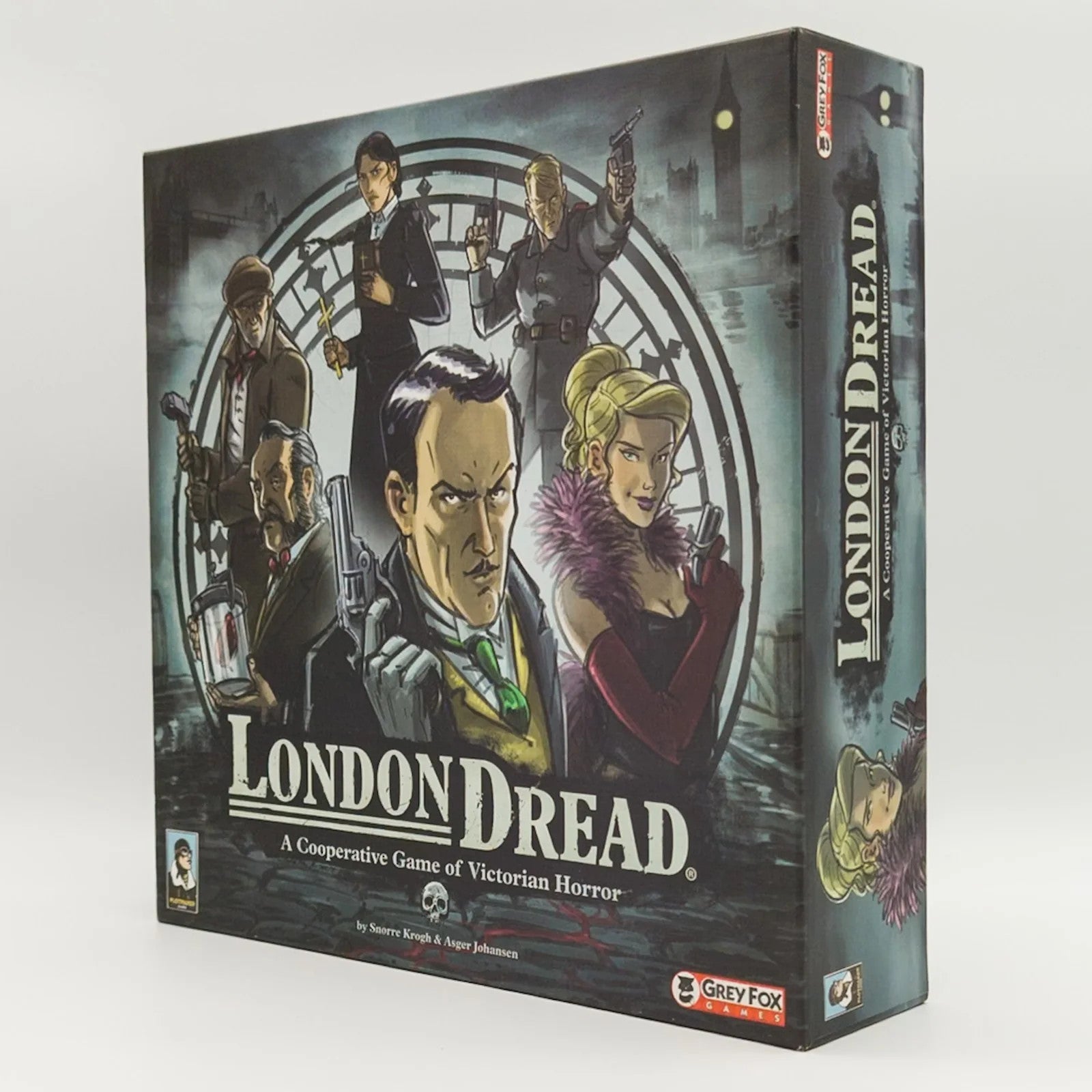 Grey Fox Games London Dread Brettspiel kooperativ Victorian Horror komplett TOP - nerdyvana.com