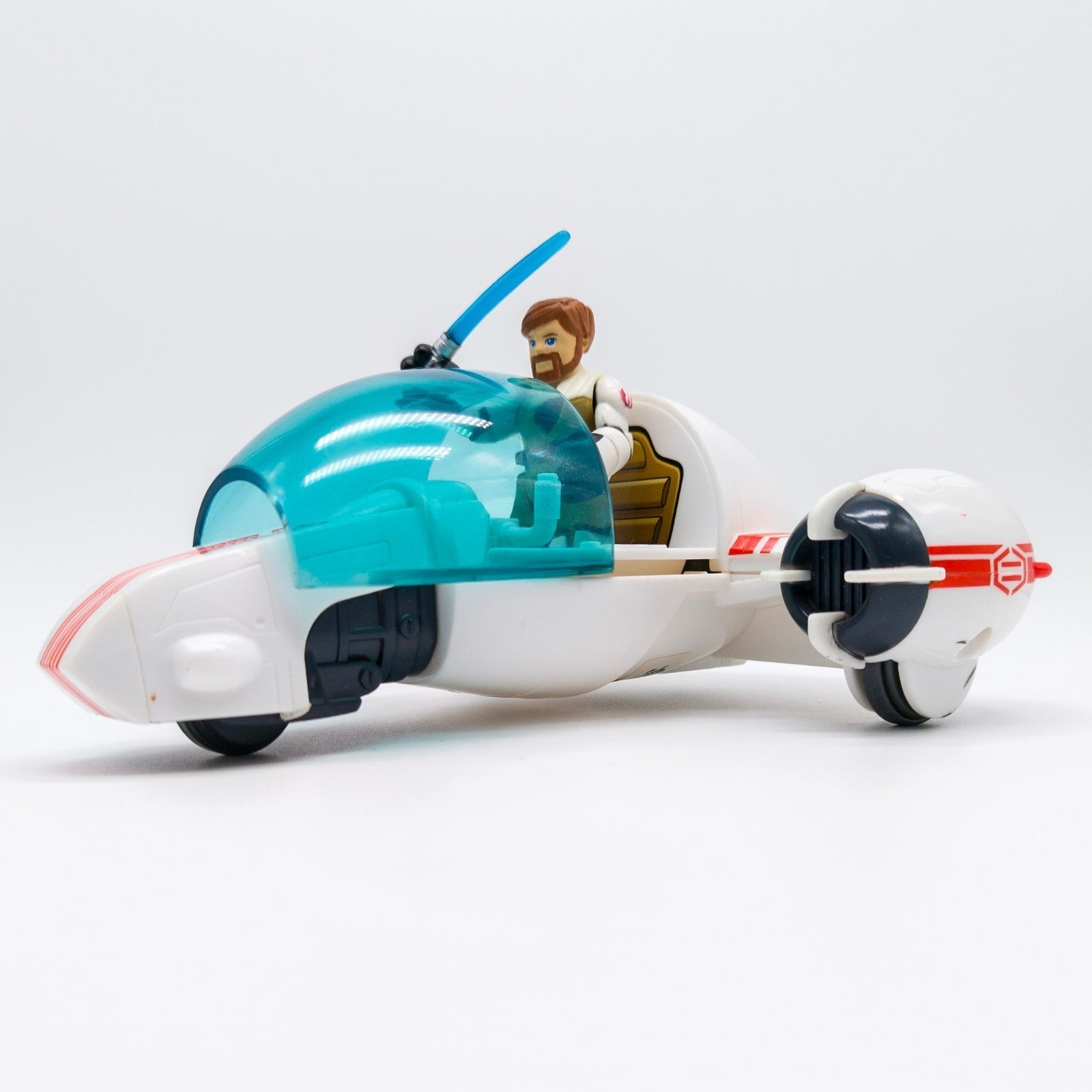 Hasbro Playskool Heroes Star Wars Jedi Force Freeco Bike Obi-Wan Kenobi - nerdyvana.com