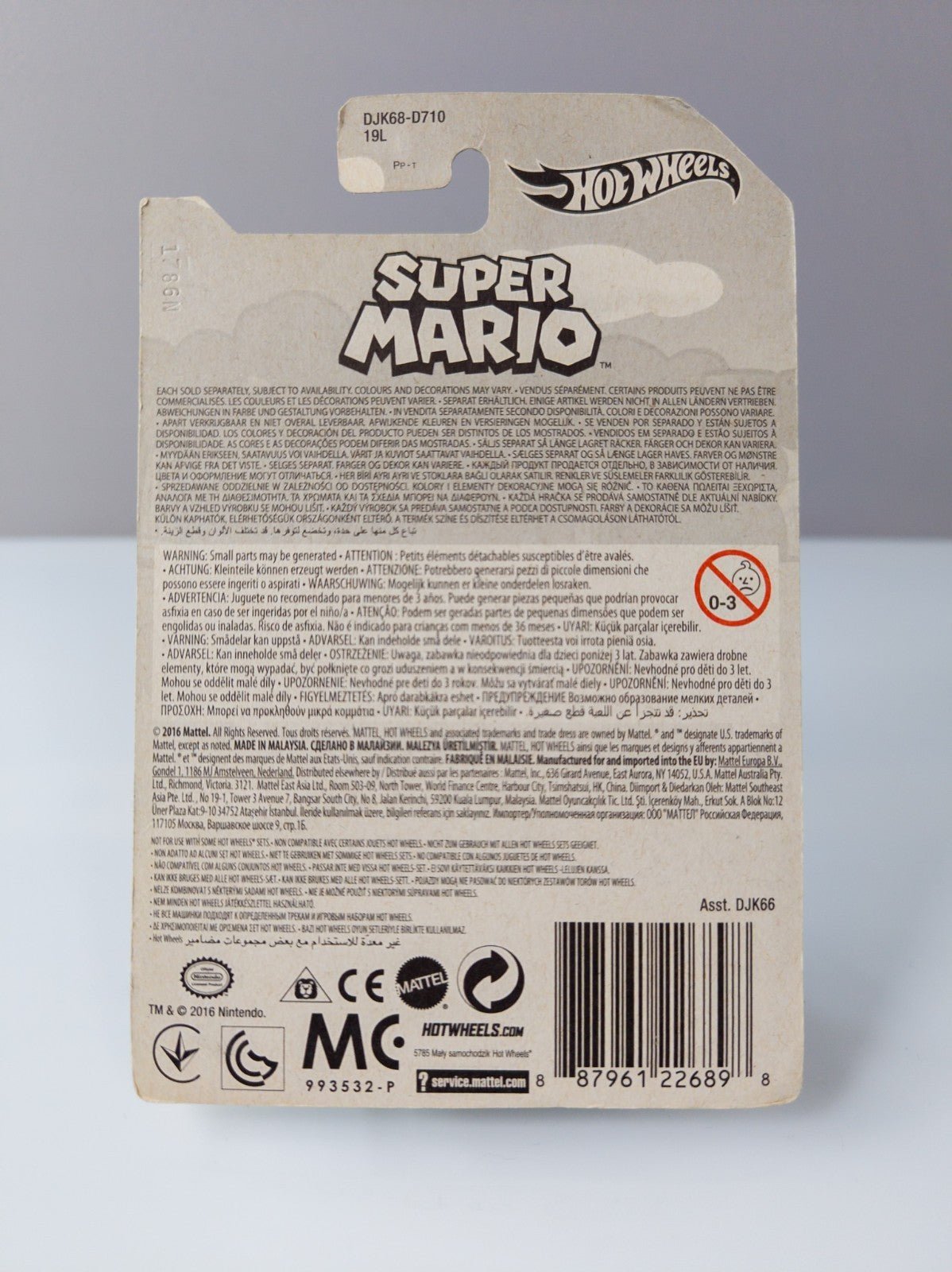 Hot Wheels Super Mario Toad Vandetta Mattel Auto NEU OVP - nerdyvana.com