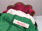 Käthe Kruse Stoffpuppe 37 cm 1980er Zöpfe Rot - Grün Kleid Sammler Vintage TOP - nerdyvana.com