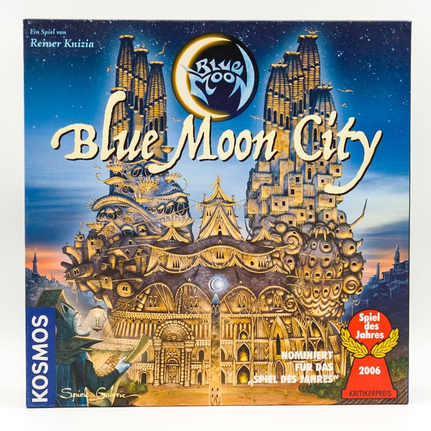 Kosmos Blue Moon City Brettspiel komplett Sammlerzustand 2006 Spiel des Jahres - nerdyvana.com
