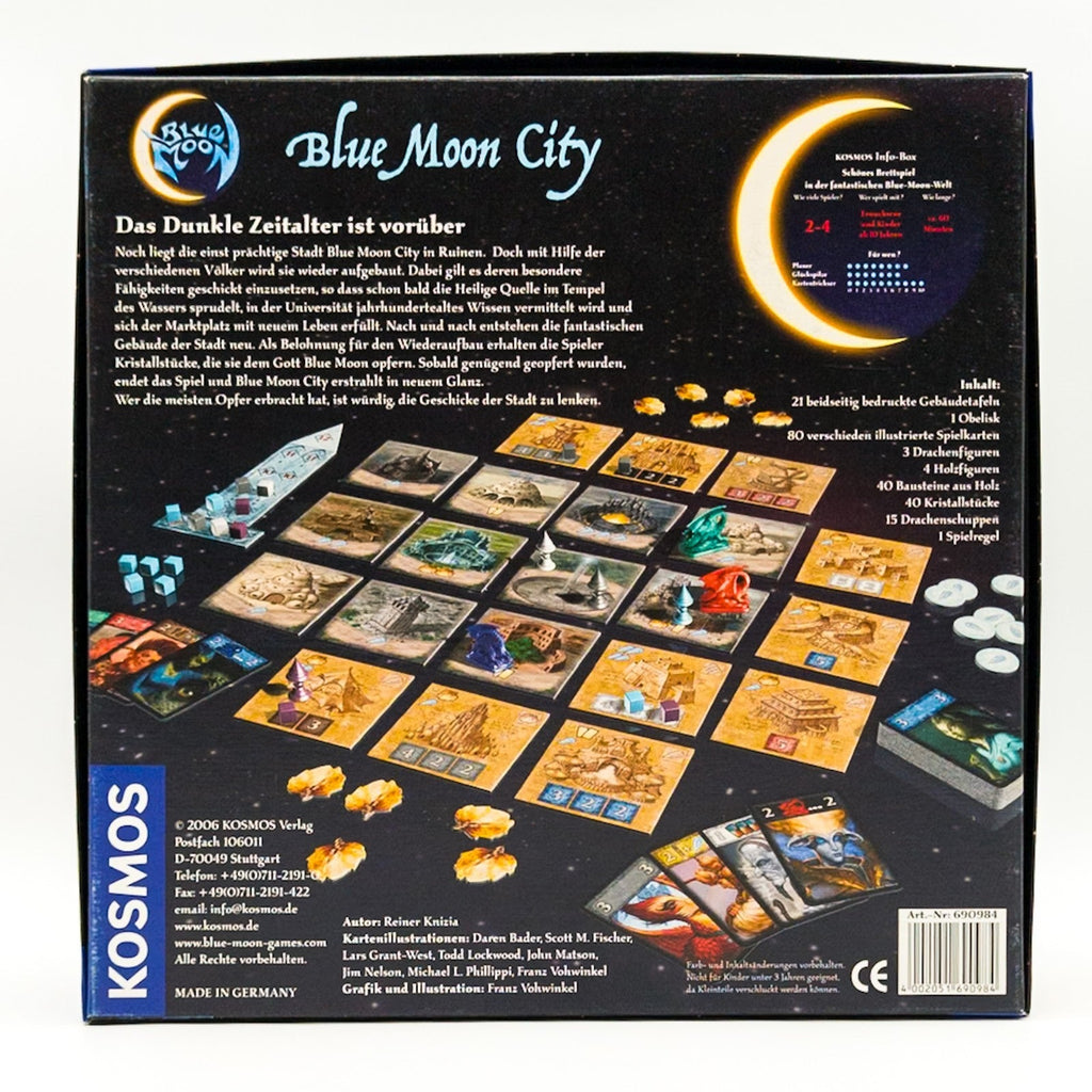 Kosmos Blue Moon City Brettspiel komplett Sammlerzustand 2006 Spiel des Jahres - nerdyvana.com