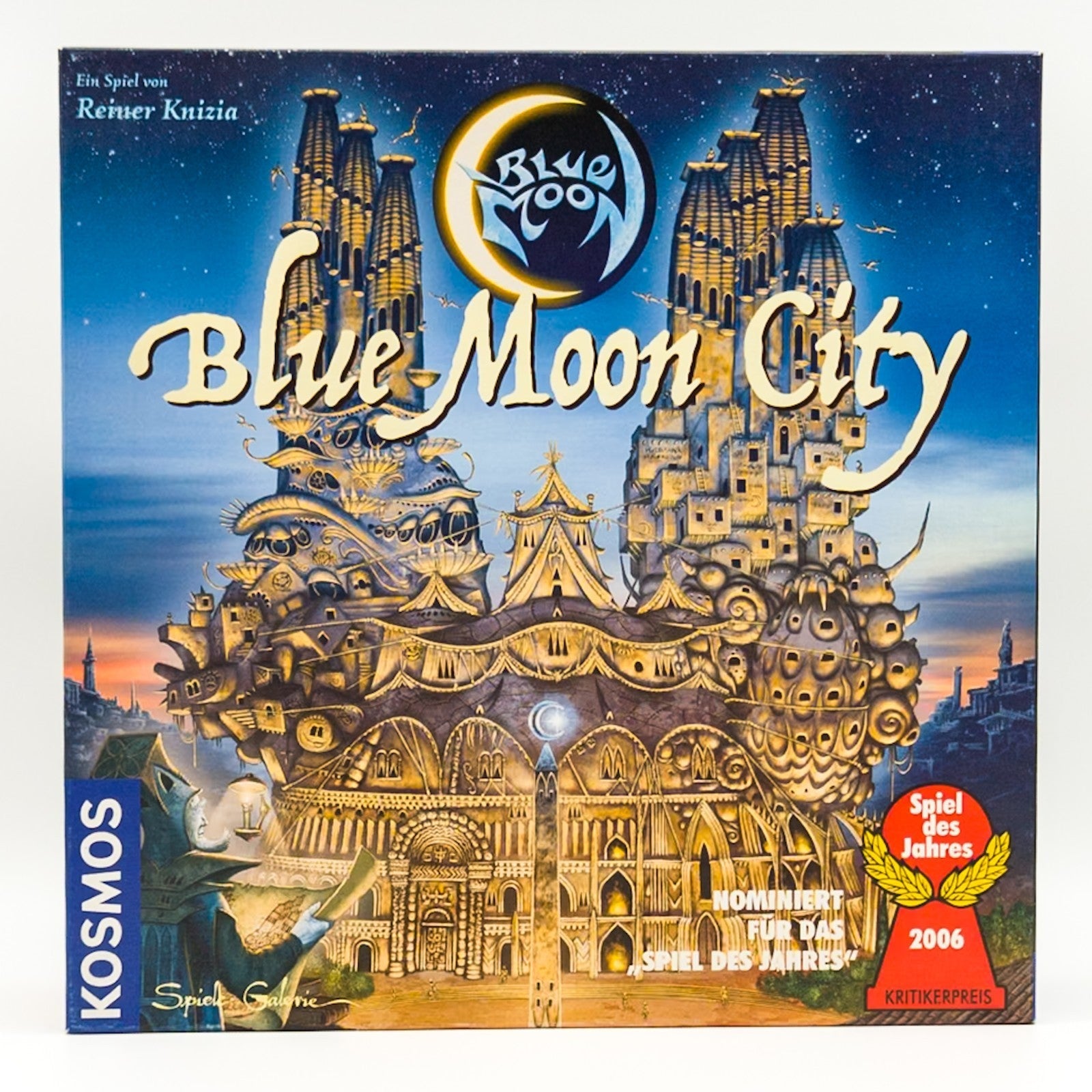 Kosmos Blue Moon City Brettspiel komplett Sammlerzustand 2006 Spiel des Jahres - nerdyvana.com Hauptbild