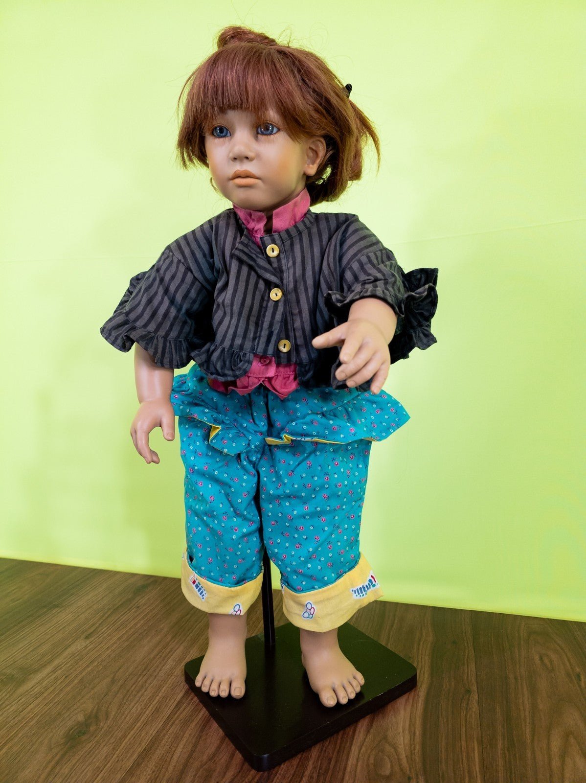 Künstlerpuppe Anette Himstedt Janka 65cm Vinyl Künstlerpuppe mit Zertifikat - nerdyvana.com
