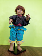 Künstlerpuppe Anette Himstedt Janka 65cm Vinyl Künstlerpuppe mit Zertifikat - nerdyvana.com
