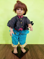Künstlerpuppe Anette Himstedt Janka 65cm Vinyl Künstlerpuppe mit Zertifikat - nerdyvana.com