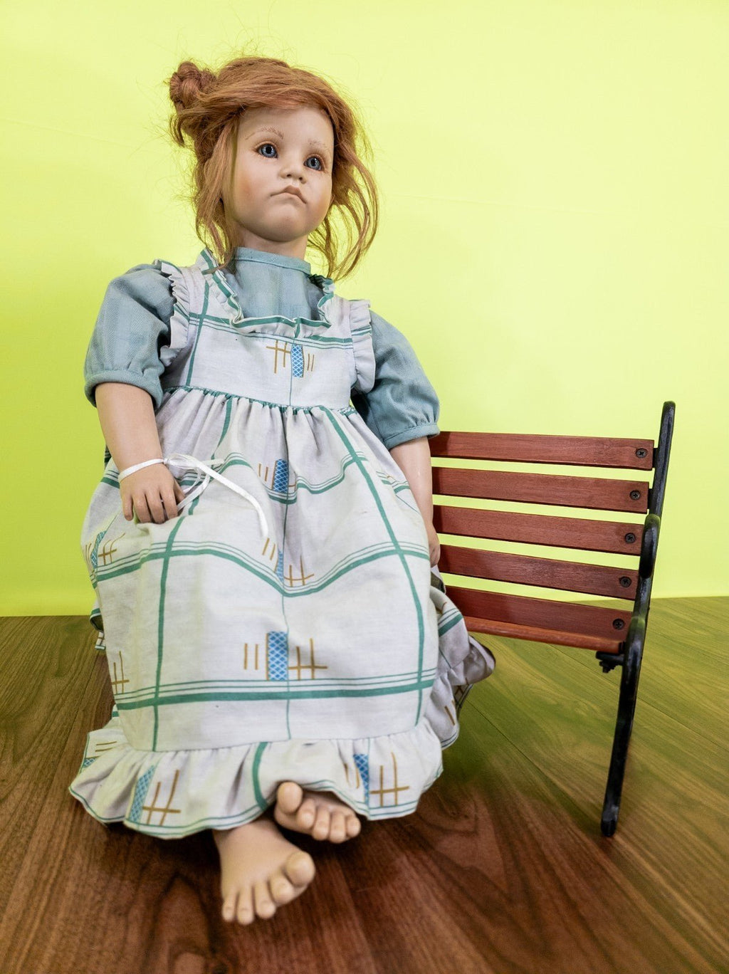 Künstlerpuppe Anette Himstedt Käthe 70cm Vinyl Puppe Sammler Krankenschwester - nerdyvana.com