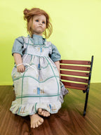 Künstlerpuppe Anette Himstedt Käthe 70cm Vinyl Puppe Sammler Krankenschwester - nerdyvana.com