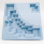 LEGO 3D Bauplatte blau Wasser Grundplatte Base 32x32 Aquazone 6195 6024px1 - nerdyvana.com