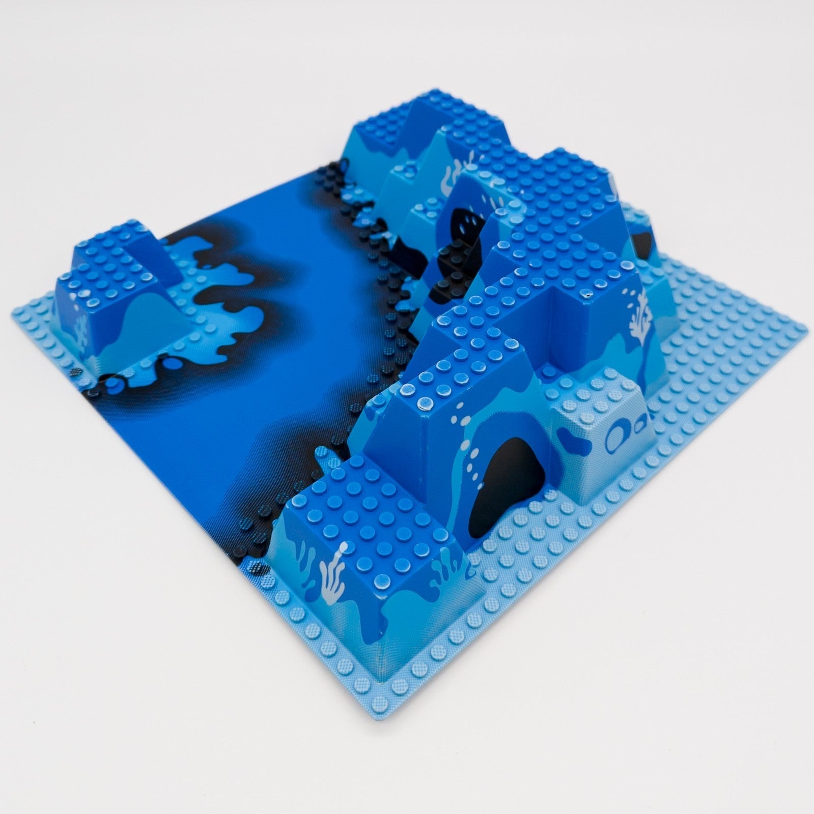 LEGO 3D Bauplatte blau Wasser Grundplatte Base 32x32 Aquazone 6195 6024px1 - nerdyvana.com