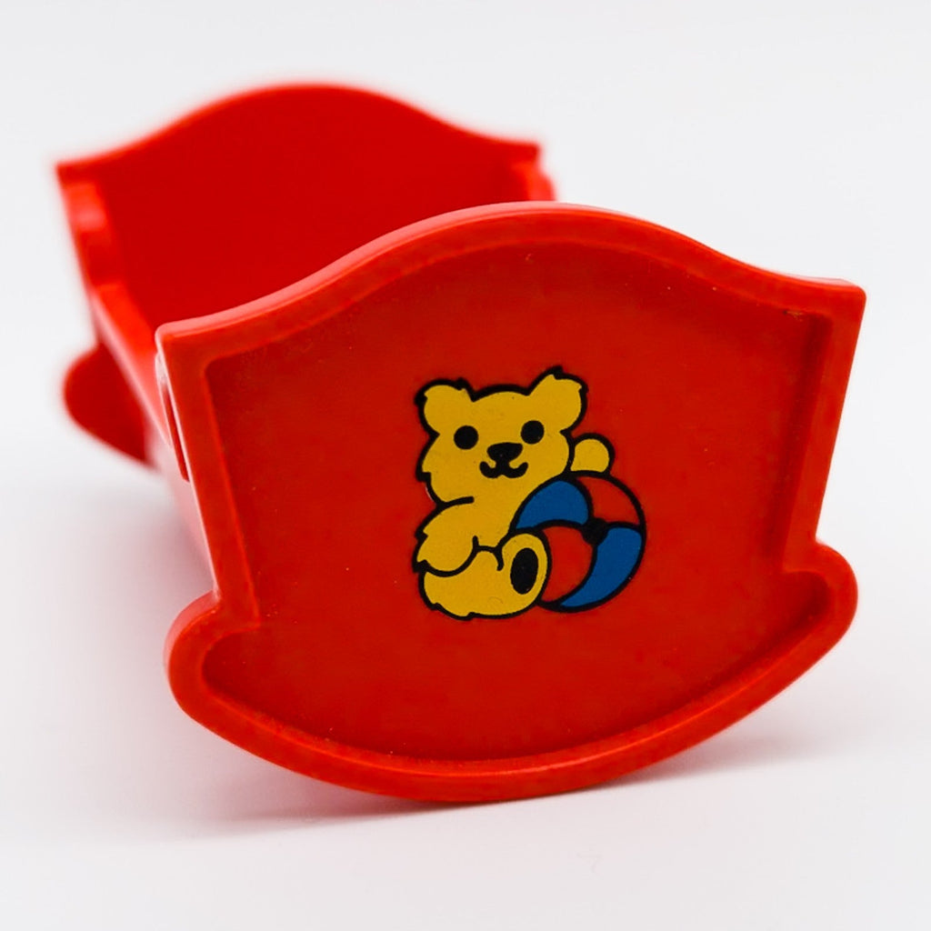 LEGO Belville Babybett Wiege rot Teddybär Motiv Ball Möbel Kinderzimmer 4908pb01 - nerdyvana.com