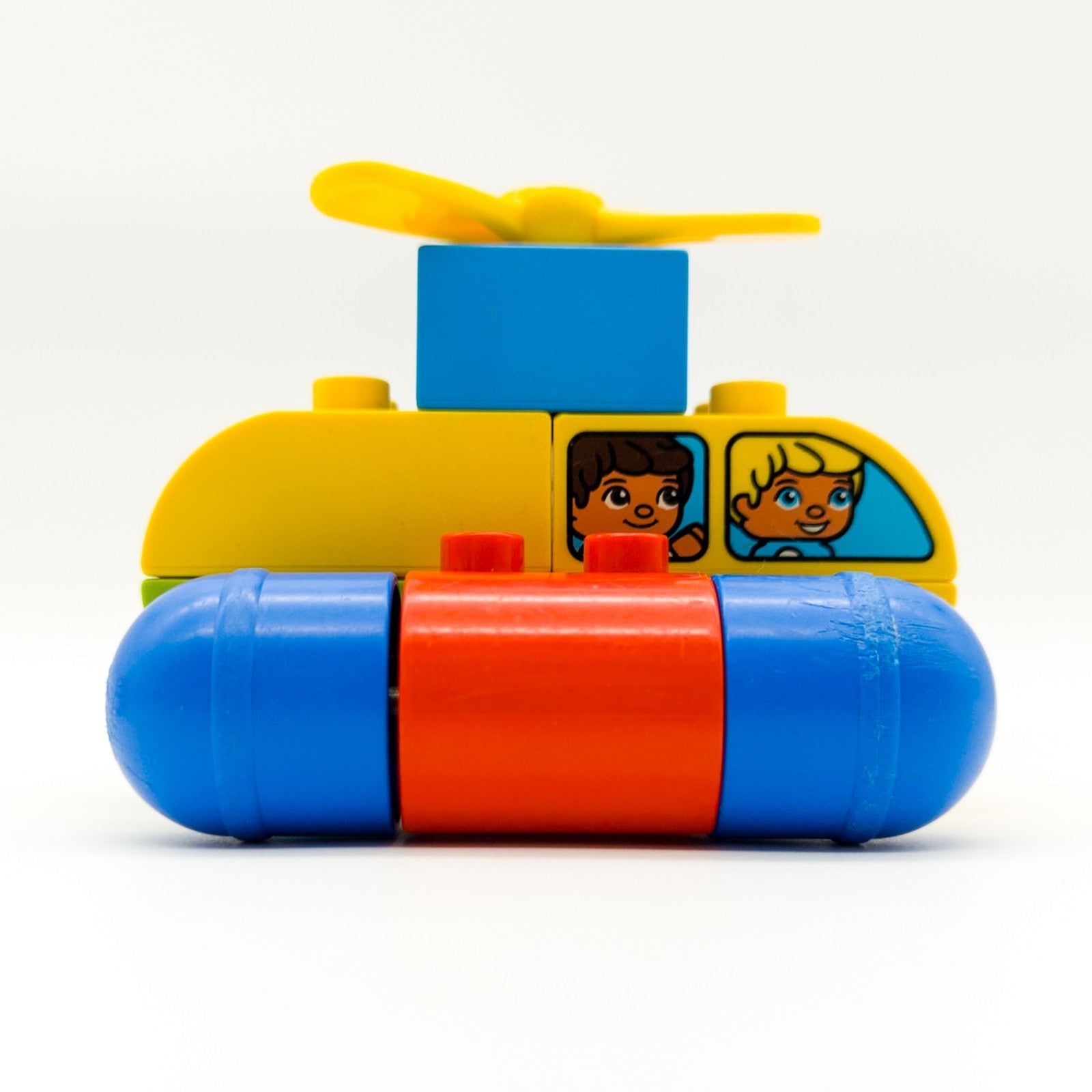 LEGO DUPLO 2 fantastische Vehikel 2000 rot blau Raketenmodul Autos nerdycustom - nerdyvana.com