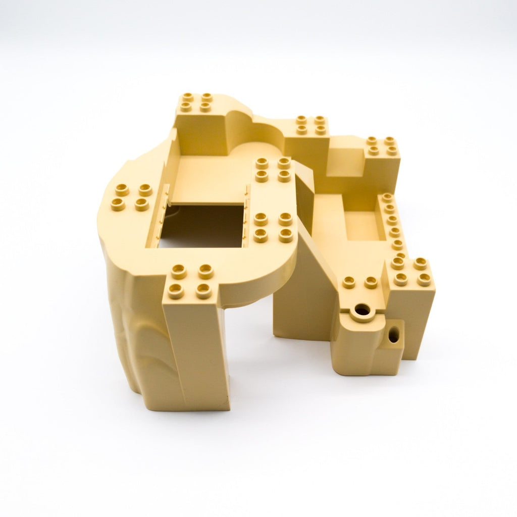 LEGO DUPLO 3D Bauplatte Felsen Sandstein 31348 für Baustelle Zoo Landschaft MOC - nerdyvana.com