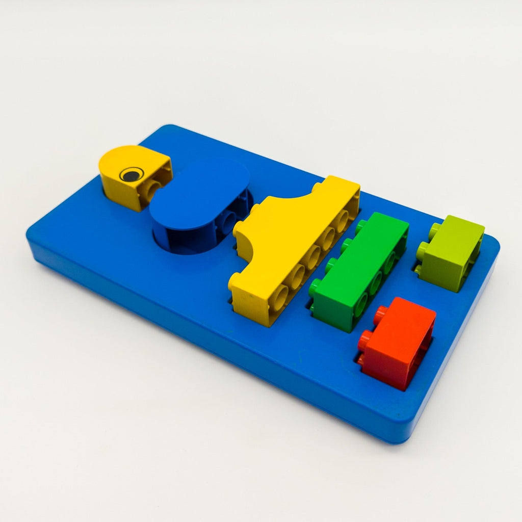 LEGO DUPLO 4799 Bauplatte 8x16 blau Grundplatte Sortierkasten Motorikspiel Reise - nerdyvana.com
