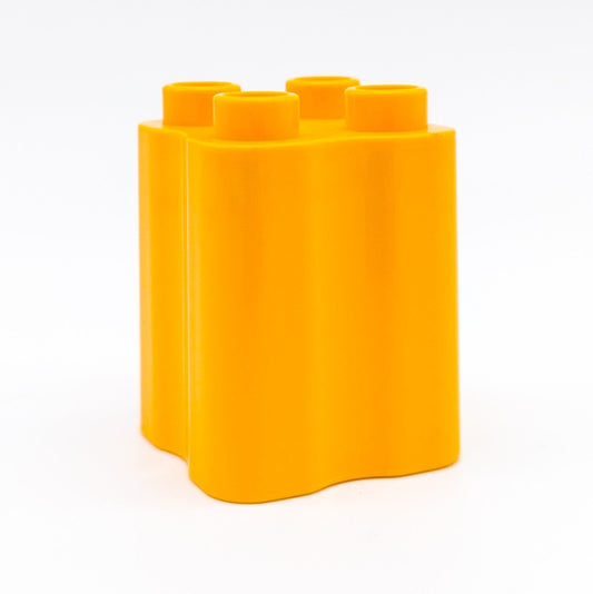 LEGO DUPLO 5x Steine Stamm Säule medium Herbst Palme Wald 2x2x2 orange 31061 - nerdyvana.com