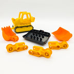 LEGO DUPLO 84 Variationen Bagger Kettenbagger Bulldozer Frontlader nerdycustom - nerdyvana.com