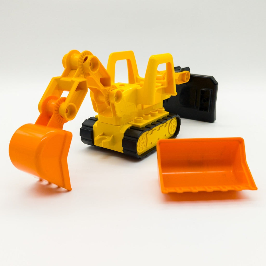 LEGO DUPLO 84 Variationen Bagger Kettenbagger Bulldozer Frontlader nerdycustom - nerdyvana.com