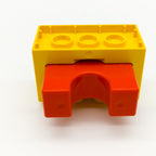LEGO DUPLO Abschussrampe gelb - rot Auto Starter 31080c01 Katapult Rennwagen TOP - nerdyvana.com