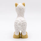 LEGO DUPLO Alpaka Lama Tier Weiß Beige Bauernhof Zoo bb1285pb01 - nerdyvana.com