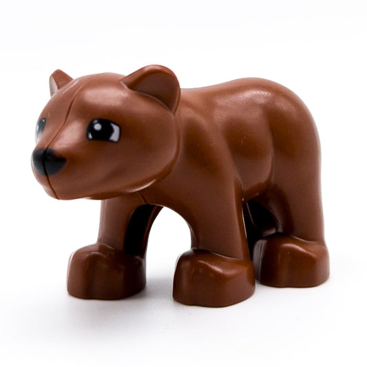 LEGO DUPLO Bär Baby Tier Figur Zoo Wildpark Braun bearcubc01pb03 - nerdyvana.com