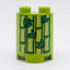 LEGO DUPLO Bambus Motivstein Jungle Safari Rundstein 2x2x2 hellgrün 98225pb006 - nerdyvana.com