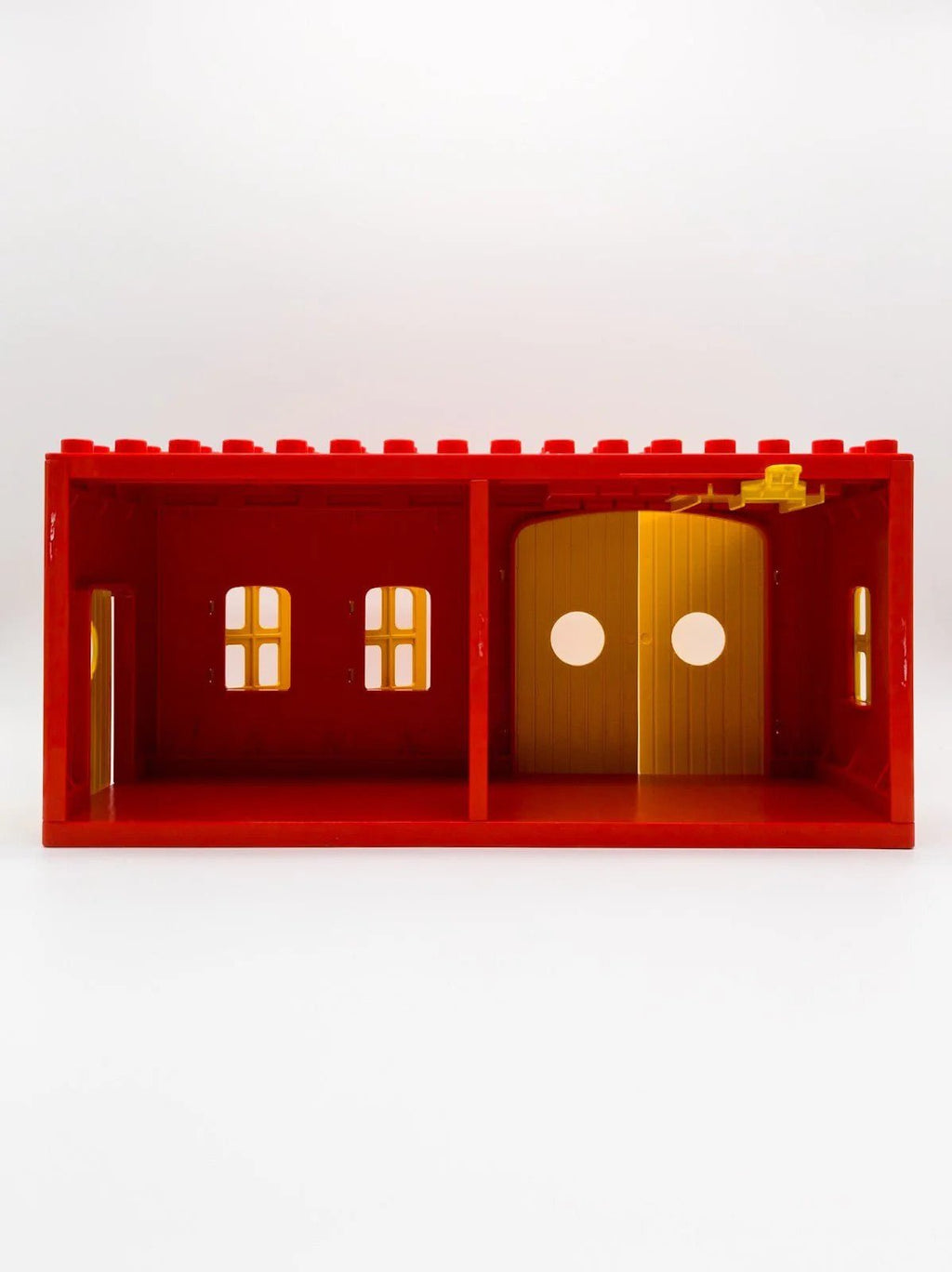 LEGO DUPLO Bauernhof Scheune Stall Rot 2655 Gebäude Ersatzteil Vintage 1984 Top - nerdyvana.com