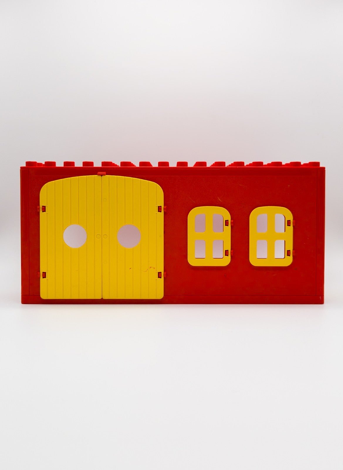 LEGO DUPLO Bauernhof Scheune Stall Rot 2655 Gebäude Ersatzteil Vintage 1984 Top Zweitbild