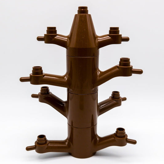 LEGO DUPLO Baum 4-teilig Äste Baumstamm + Baumkrone Wald Natur braun 2289 2288 - nerdyvana.com