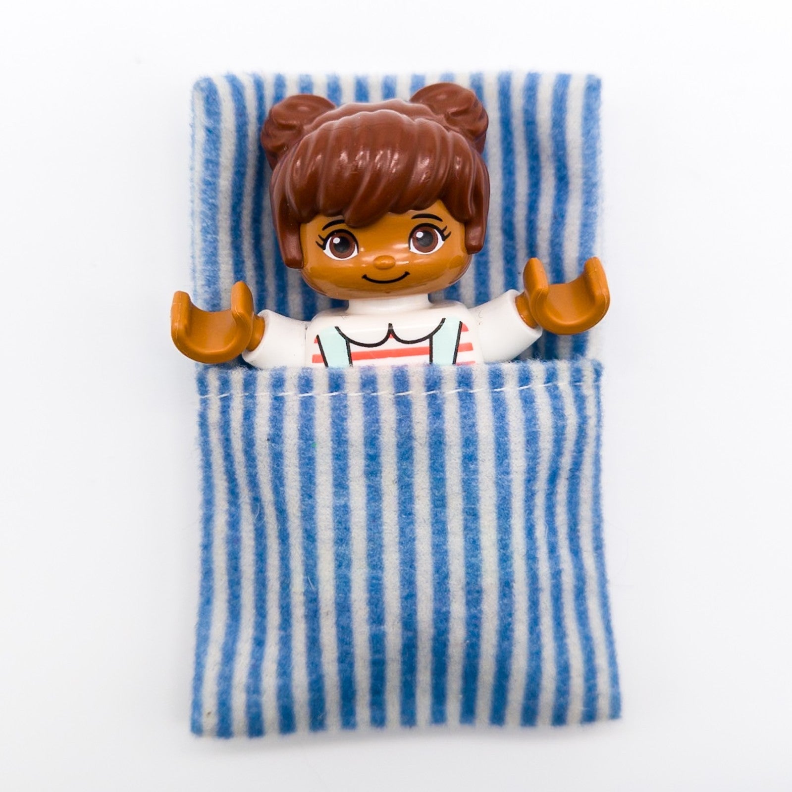 LEGO DUPLO Bettwäsche Schlafsack Bettdecke Kissen blau weiß sleepbag10thin - nerdyvana.com