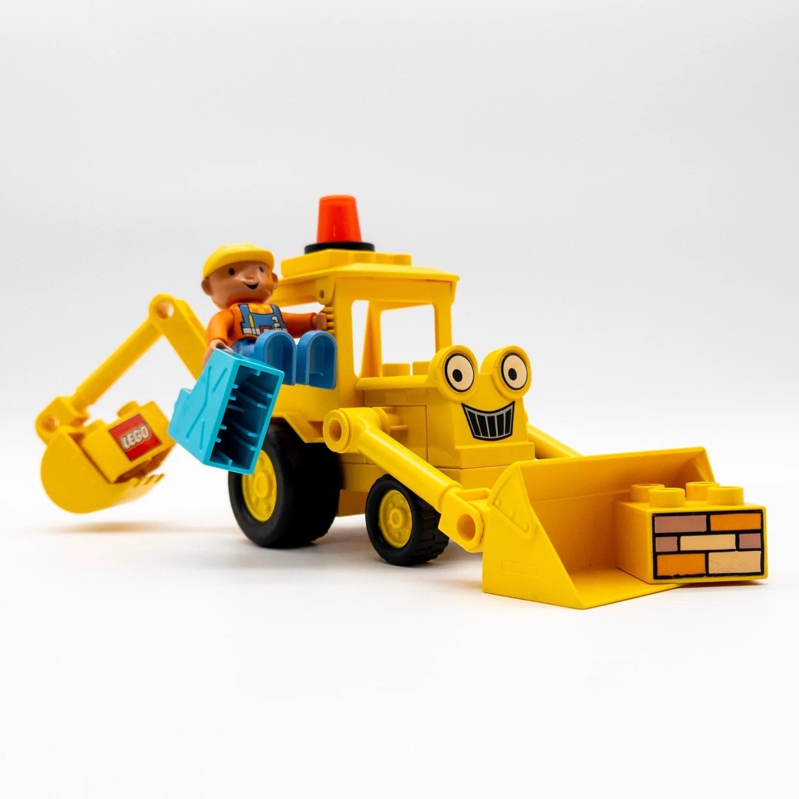 LEGO DUPLO Bob der Baumeister Buggy Bagger Fahrzeug nerdycustom MOC Edition 2 - nerdyvana.com