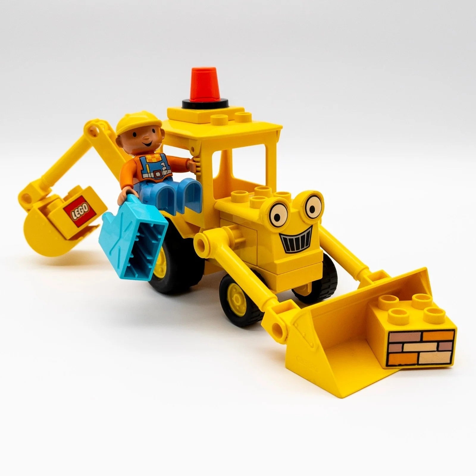 LEGO DUPLO Bob der Baumeister Buggy Bagger Fahrzeug nerdycustom MOC Edition 2 - nerdyvana.com Hauptbild